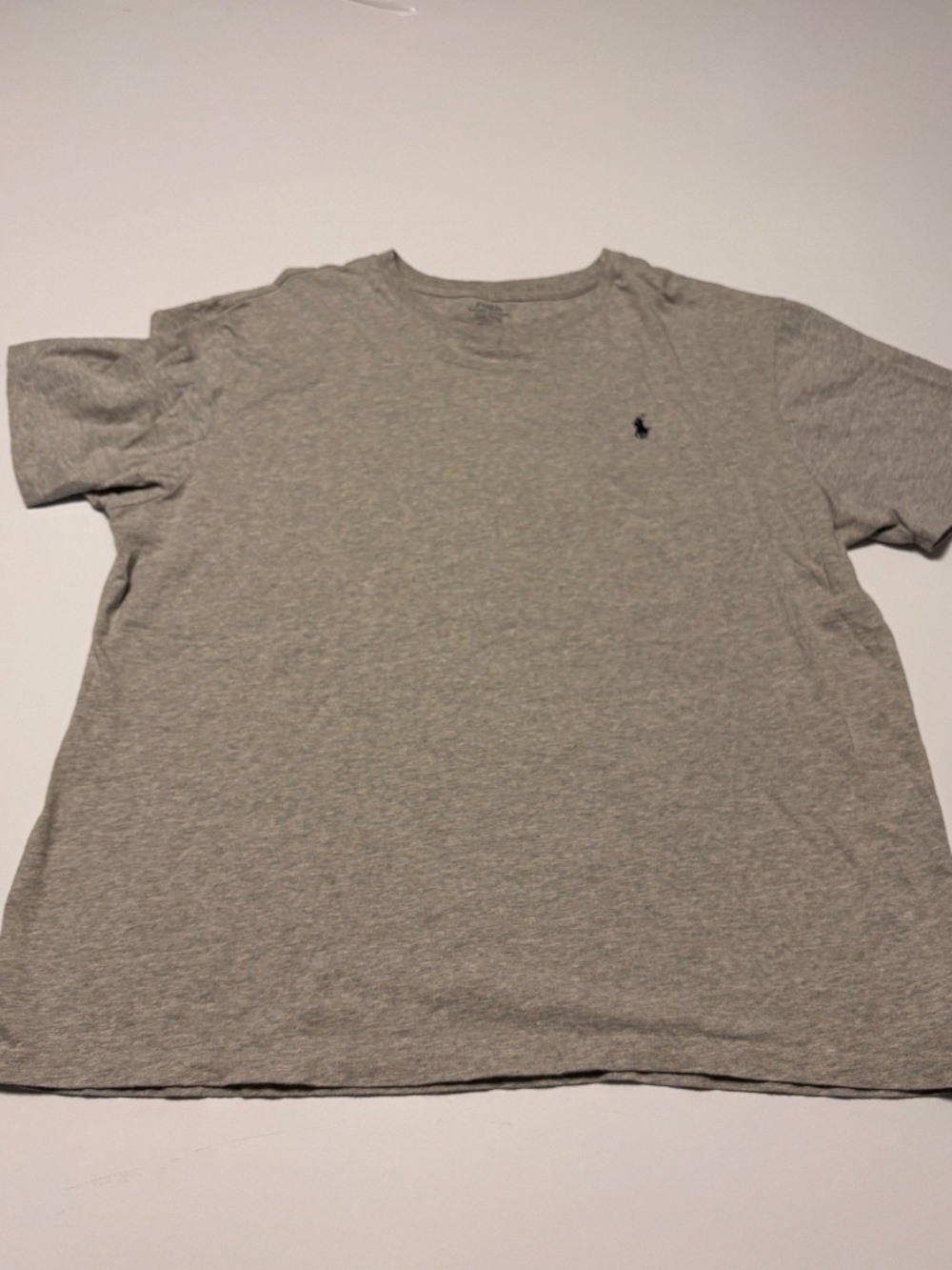Mens Gray Polo Ralph Lauren T-Shirt Size XXL
